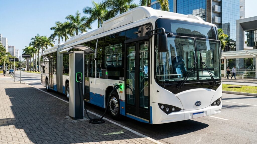 A tecnologia silenciosa que dispensa diesel e promete acabar com a fumaça preta nas grandes metrópoles do país