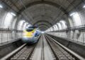Com 50,45 km sob o Canal da Mancha o túnel que liga França e Reino Unido virou uma das maiores travessias subterrâneas do planeta