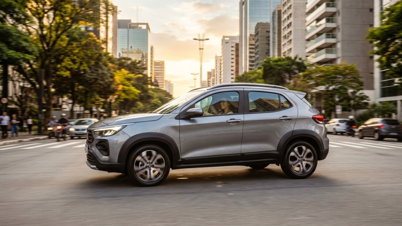 O novo SUV compacto da Fiat faz 13 km por litro no trânsito pesado e humilha os concorrentes entregando motor turbo por preços atrativos