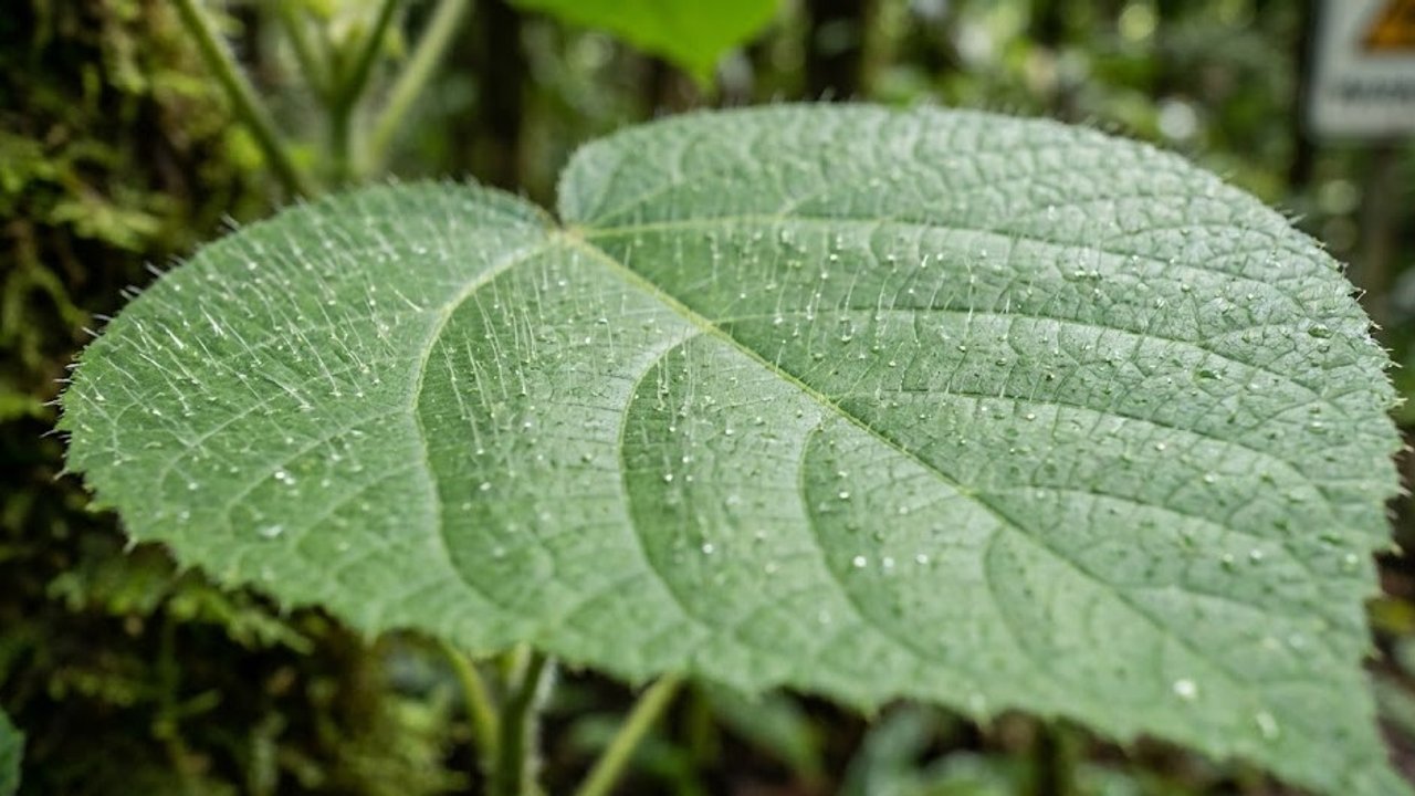 A planta australiana possui pelos urticantes que causam dor extrema por meses e é popularmente apelidada de planta suicida pelo seu efeito neurotóxico