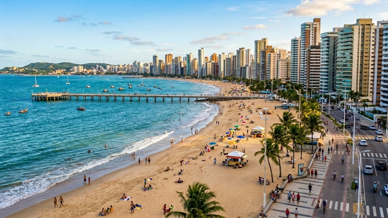 O forte que deu nome à cidade, 34 km de praias e megabarracas tombadas como patrimônio: a capital cearense que acaba de fazer 300 anos