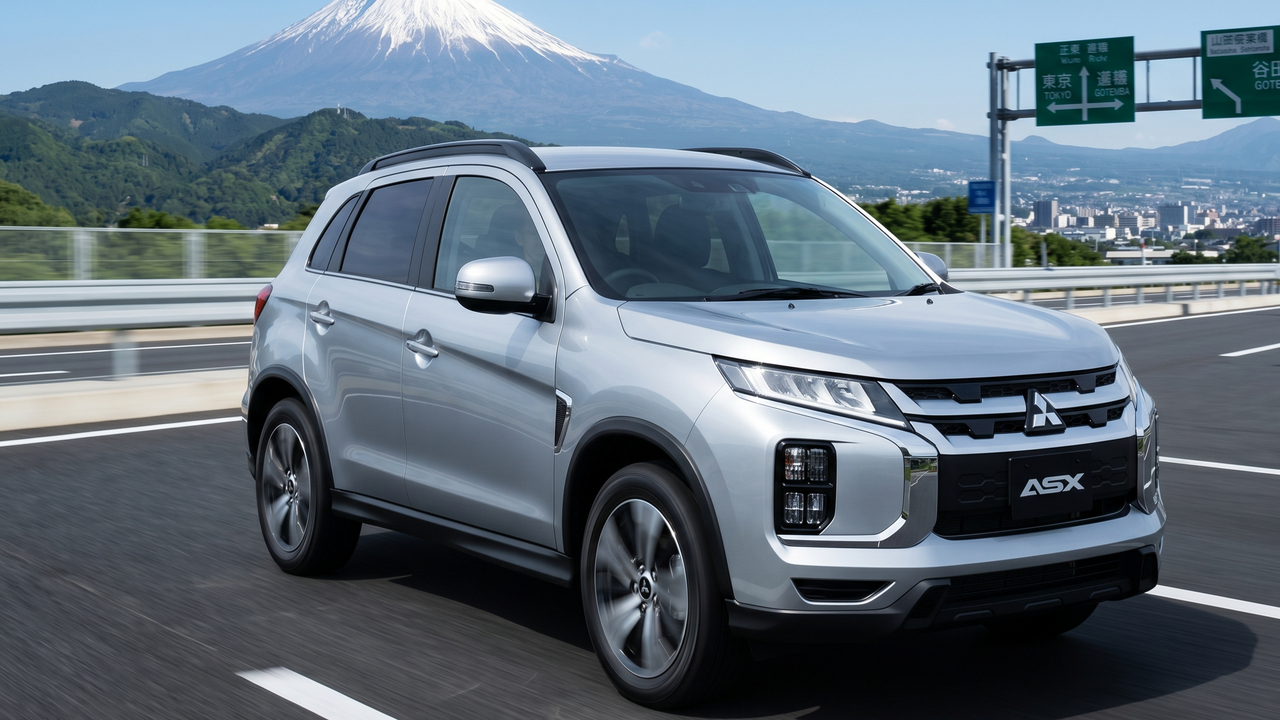 Contando com motor 2.0 de 160 cv e câmbio manual, o ASX virou uma das opções mais confiáveis de SUVs japoneses para uso urbano e viagens