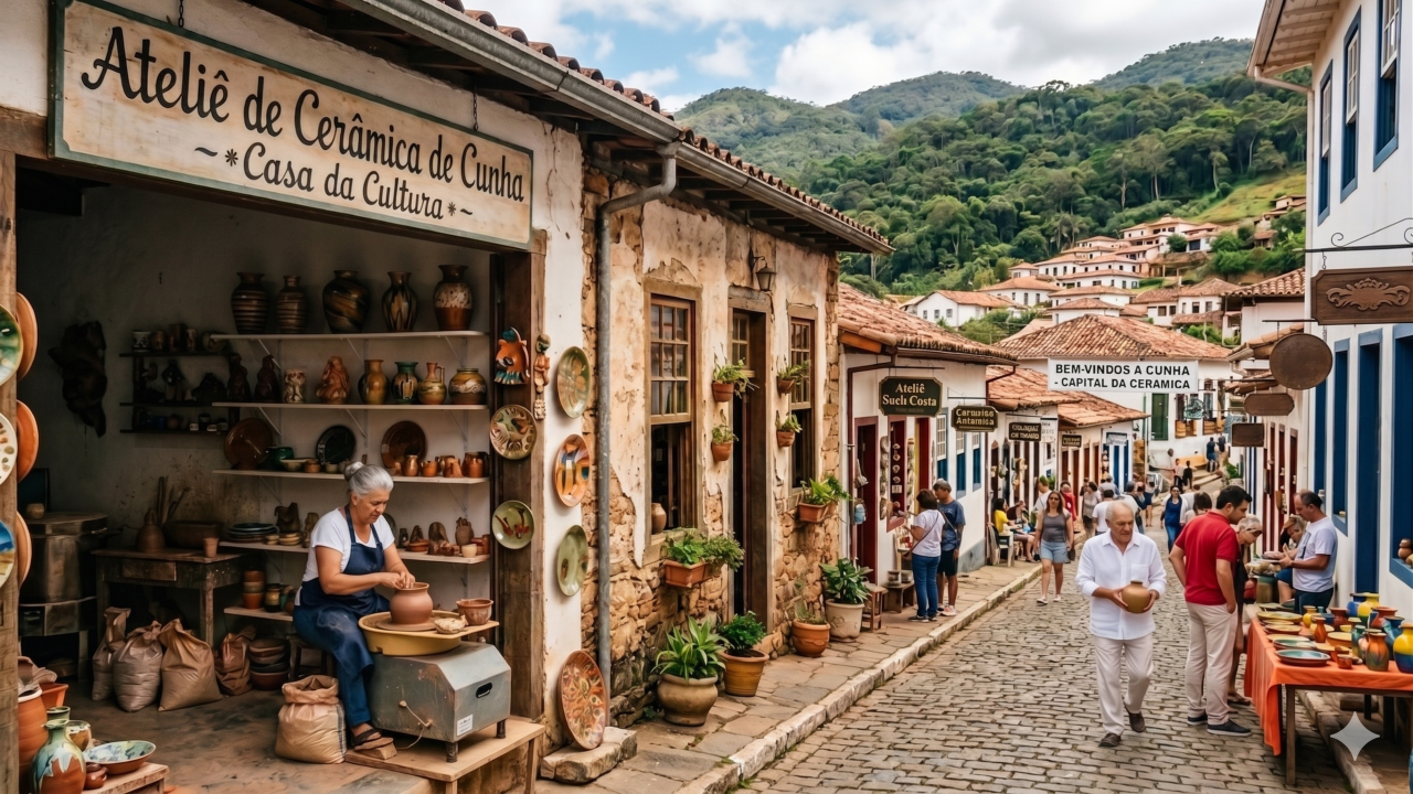 Capital Nacional da Cerâmica de Alta Temperatura: a Toscana Brasileira a 1.000 m de altitude com 50 ateliês e os maiores fornos japoneses fora da Ásia