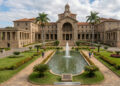 O monumental palácio de 33 mil m² construído em 1944 no interior de Minas que abriga a maior e mais famosa fonte de águas medicinais do país