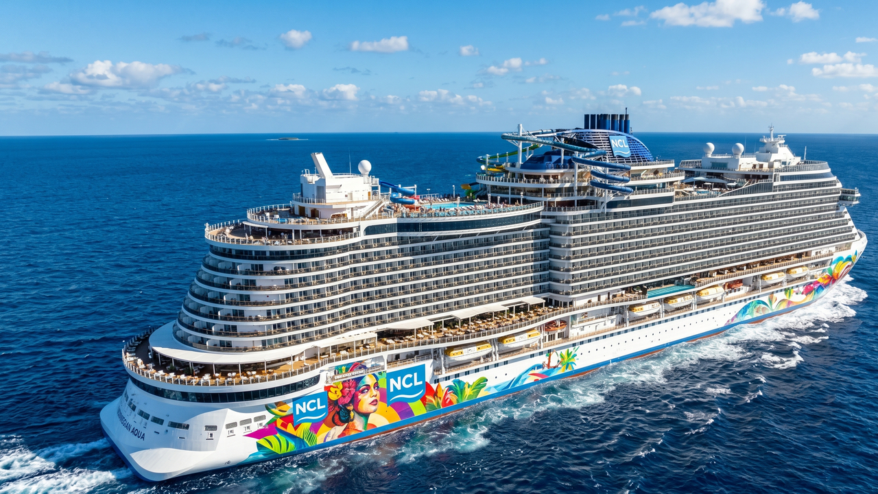 O colossal navio de 156.300 toneladas e capacidade para 3.571 passageiros que inaugura uma nova classe de engenharia marítima