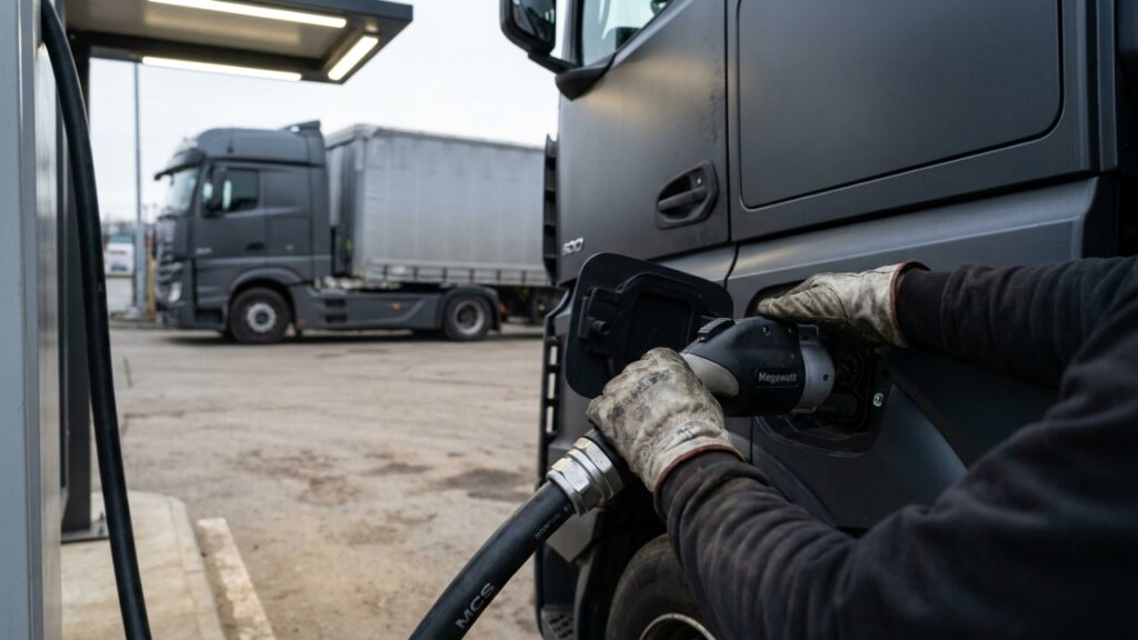O gigante elétrico Mercedes-Benz eActros 600 viaja 500 km sem recarregar e usa tecnologia de bateria que dura mais de 1 milhão de quilômetros