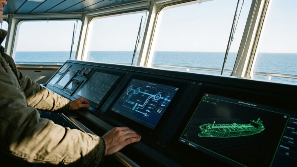 O maior navio de cruzeiro do mundo utiliza motores a gás natural liquefeito e sistemas de transformação de lixo em energia para navegar pelos oceanos
