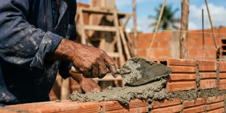 Preços de mão de obra de pedreiro, eletricista e encanador em maio de 2026