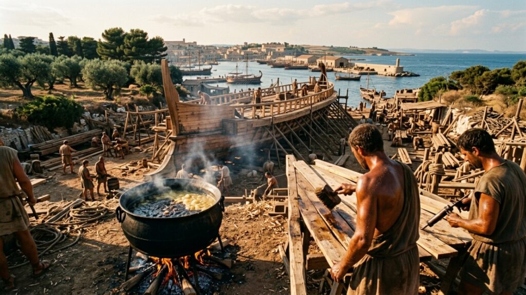 Estudo revela as rotas de um barco romano afundado há 2.200 anos