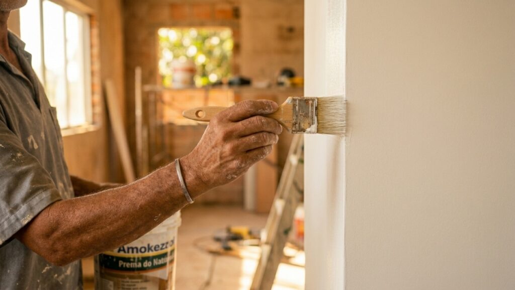 Quanto um pintor, um gesseiro e um marceneiro cobram