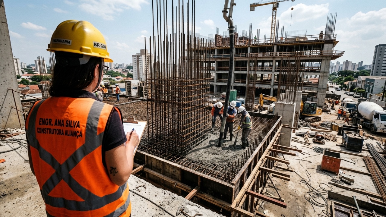 os honorários e as responsabilidades das lideranças no canteiro de obras
