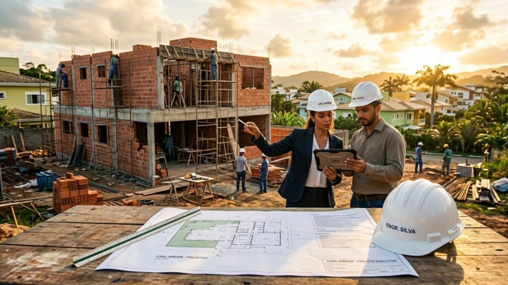 os honorários e as responsabilidades das lideranças no canteiro de obras