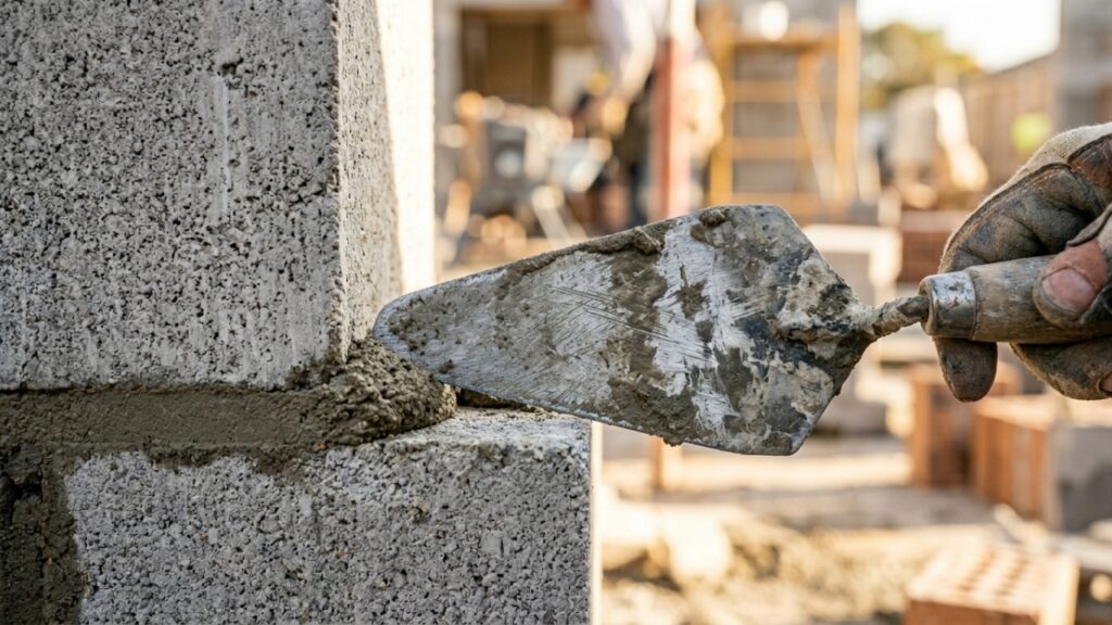 Quanto um pedreiro cobra para construir um muro simples de 20 metros