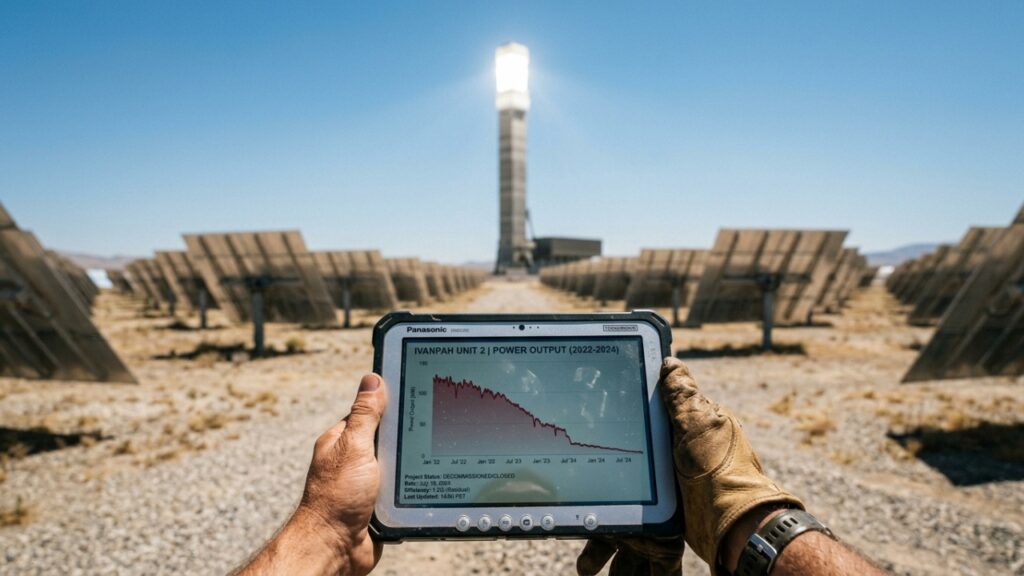  Fechamento da usina solar térmica de Ivanpah por incineração de pássaros