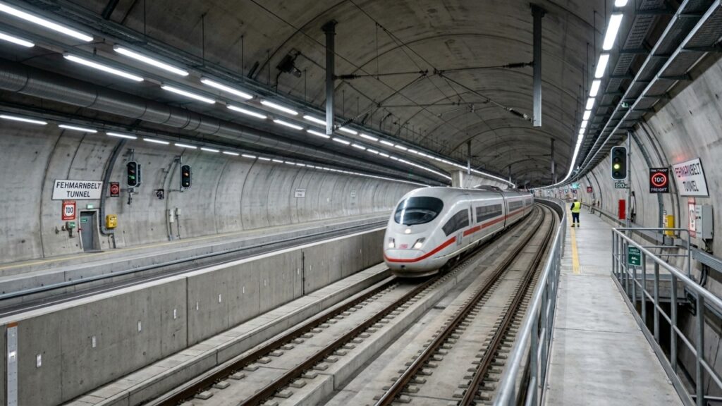 Construção do Túnel Fehmarnbelt entre Dinamarca e Alemanha