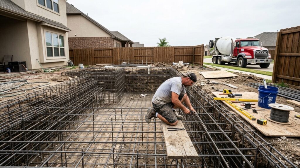 Custo de mão de obra para construir piscina de concreto armado do zero em maio de 2026