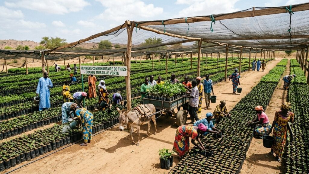 Grande Muralha Verde africana para conter o avanço do deserto do Saara