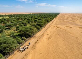 Grande Muralha Verde africana para conter o avanço do deserto do Saara