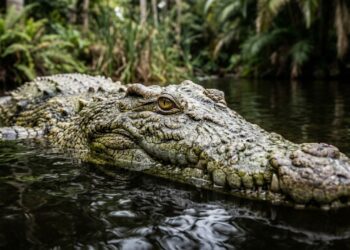Henry, o crocodilo do Nilo mais velho do mundo, tem 125 anos e ainda não parou de crescer