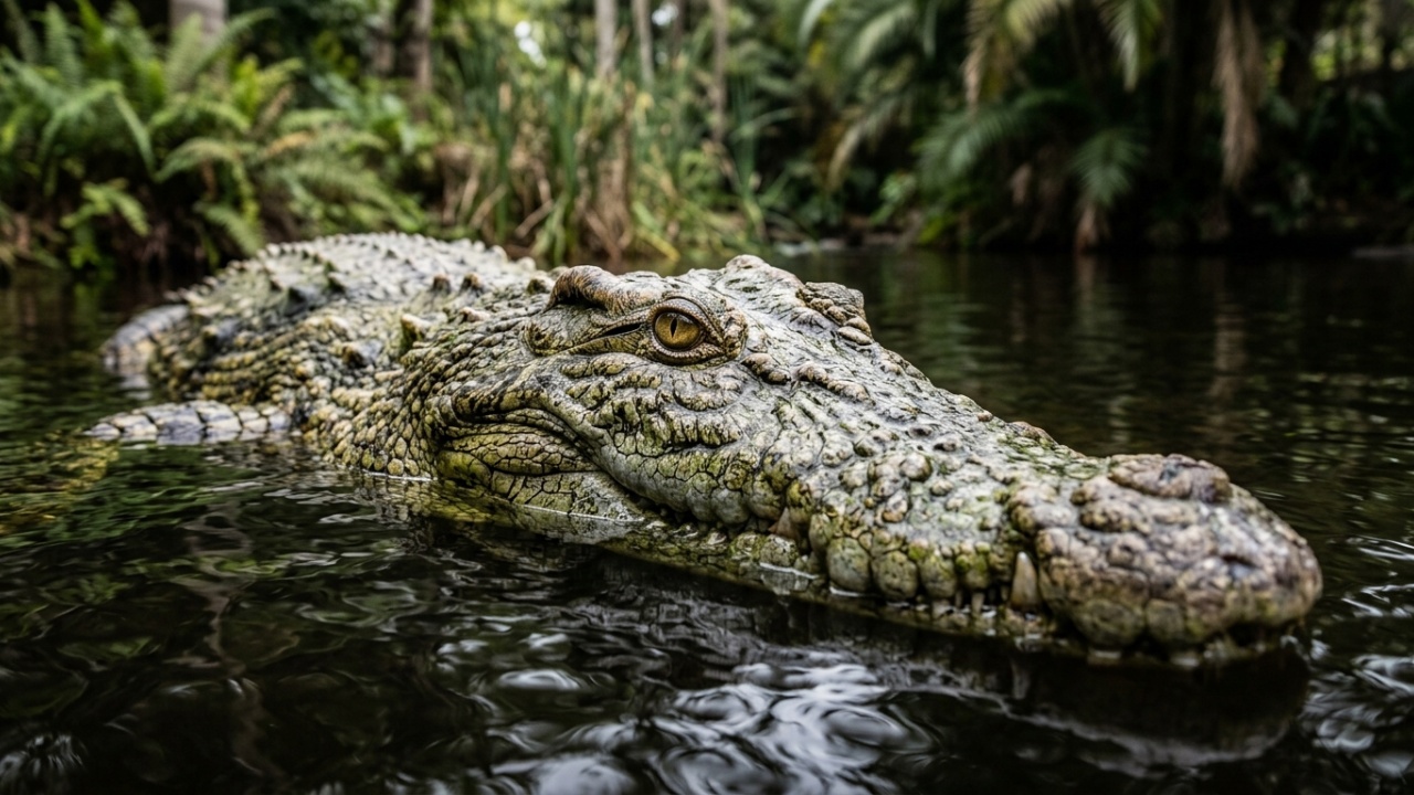 Henry, o crocodilo do Nilo mais velho do mundo, tem 125 anos e ainda não parou de crescer