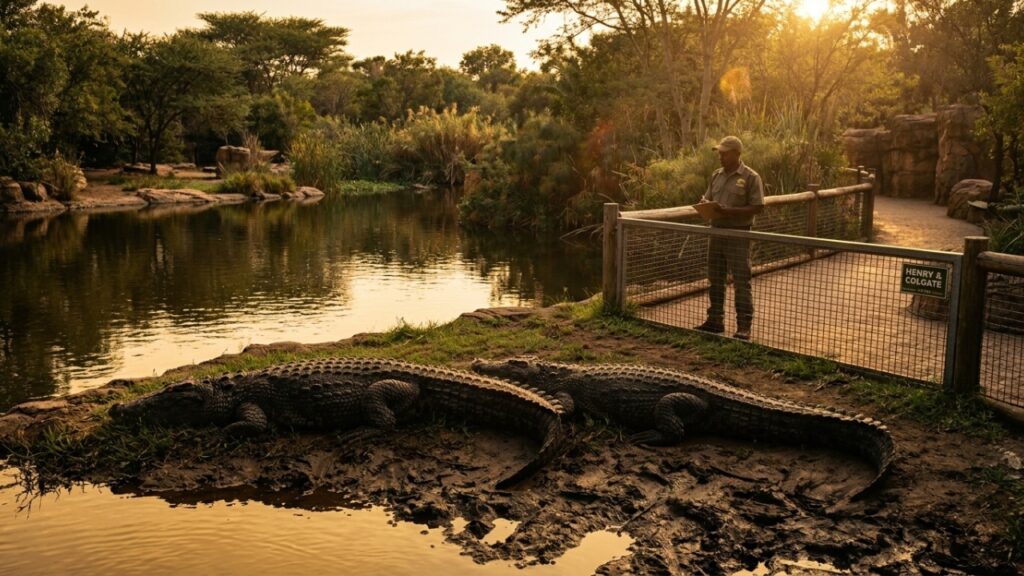 Henry, o crocodilo do Nilo mais velho do mundo, tem 125 anos e ainda não parou de crescer