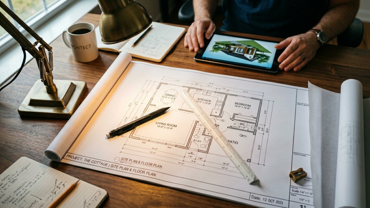 Quanto cobra um arquiteto para projetar uma casa pequena em 2026