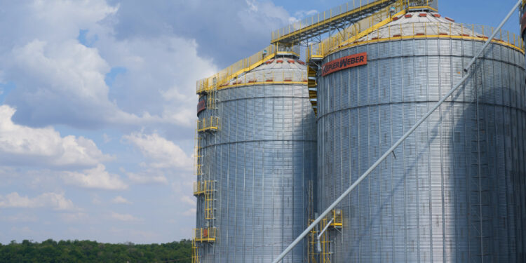Silo da Kepler Weber construído no Rio Grande do Sul (Foto: Divulgação)