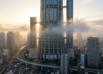 Tower of Babel de Tóquio domina skyline como megatorre de 10 km