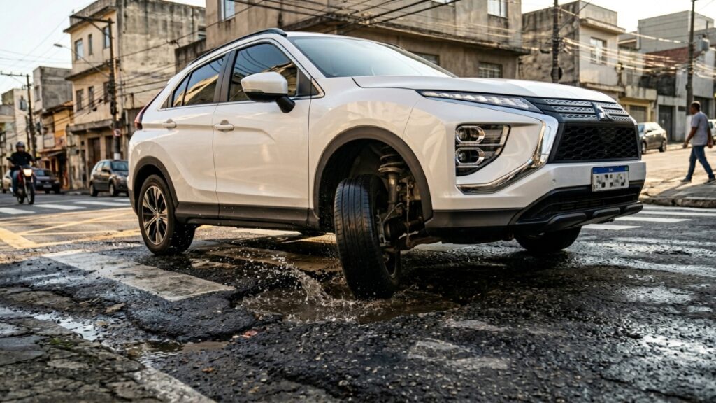 O SUV da Mitsubishi combina visual de cupê, posição alta e motor turbo para entregar uma proposta fora do comum