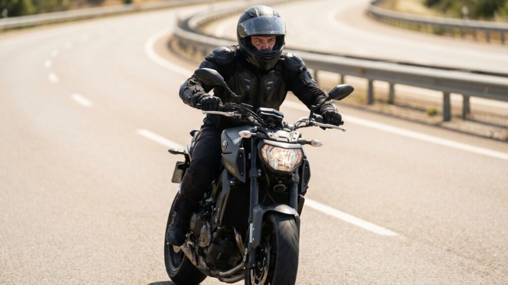 Motor de 890cc com unidade inercial de seis eixos, visual de robô japonês e pilotagem que intimida até quem veio de litro e a naked da Yamaha que redefiniu o que uma moto urbana pode entregar