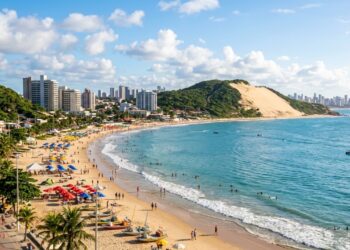 Mais de 300 dias de sol por ano: a capital potiguar que nasceu de um forte em forma de estrela construído em 1598