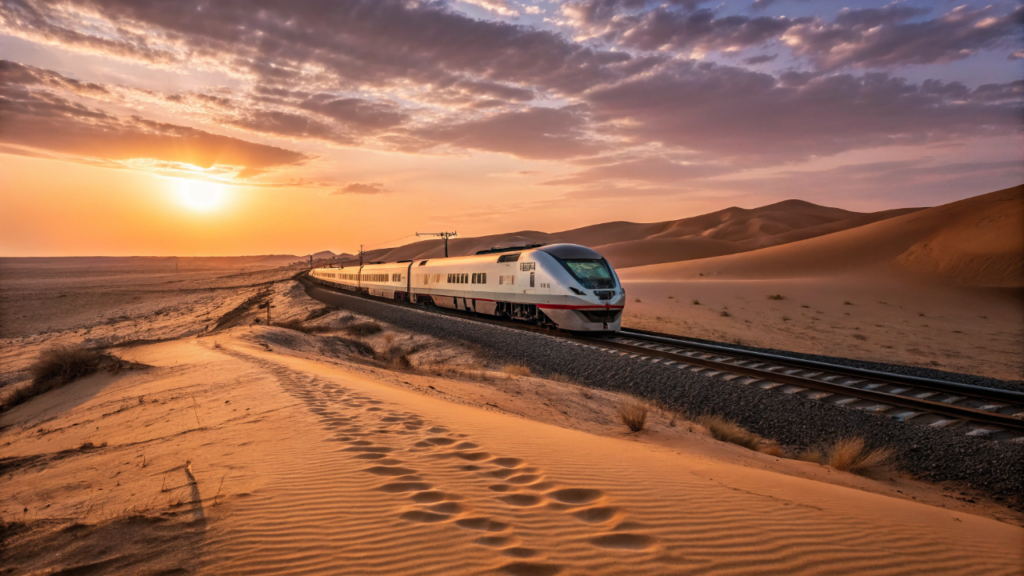 O primeiro trem de alta velocidade da África viaja a 320 kmh e reduziu uma viagem de cinco horas para apenas duas