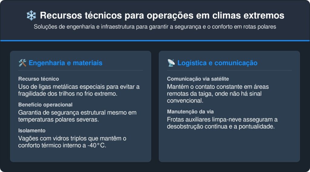 O trem russo que cruza 9.289 quilômetros em 6 dias atravessando 8 fusos horários e temperaturas de menos 40 graus sem parar uma vez sequer