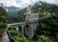 Com uma altura de 100 metros sobre o cânion do rio Guáitara, a basílica colombiana virou um monumento de engenharia religiosa no continente