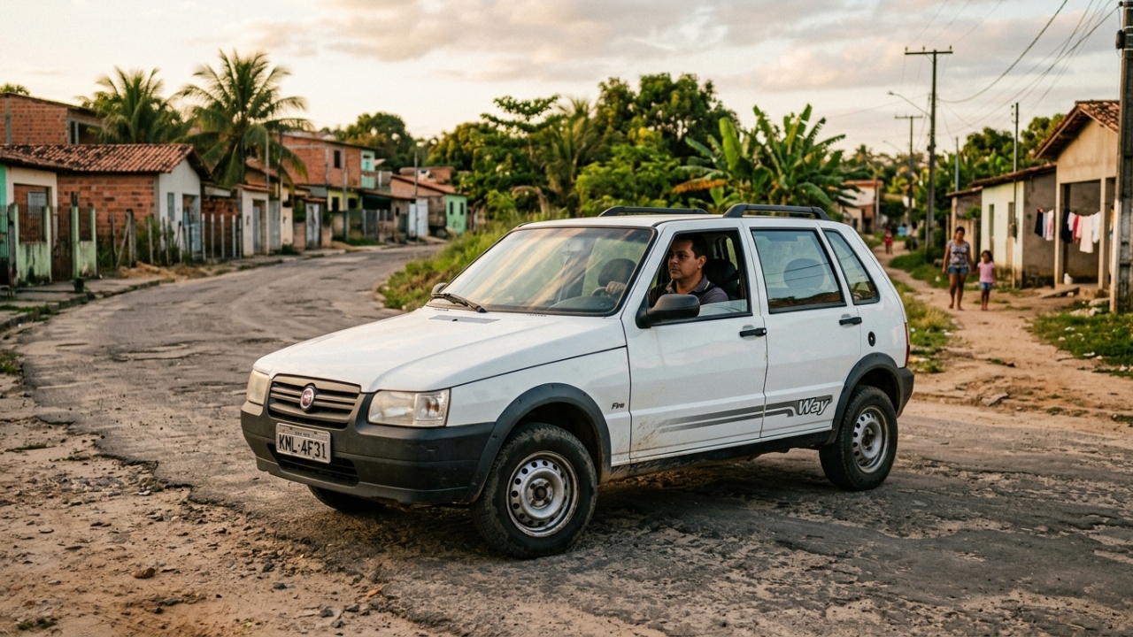 Equipado com motor Fire 1.0 e suspensão elevada, o Uno Mille Way virou um dos modelos com maior liquidez e baixa desvalorização no mercado de usados
