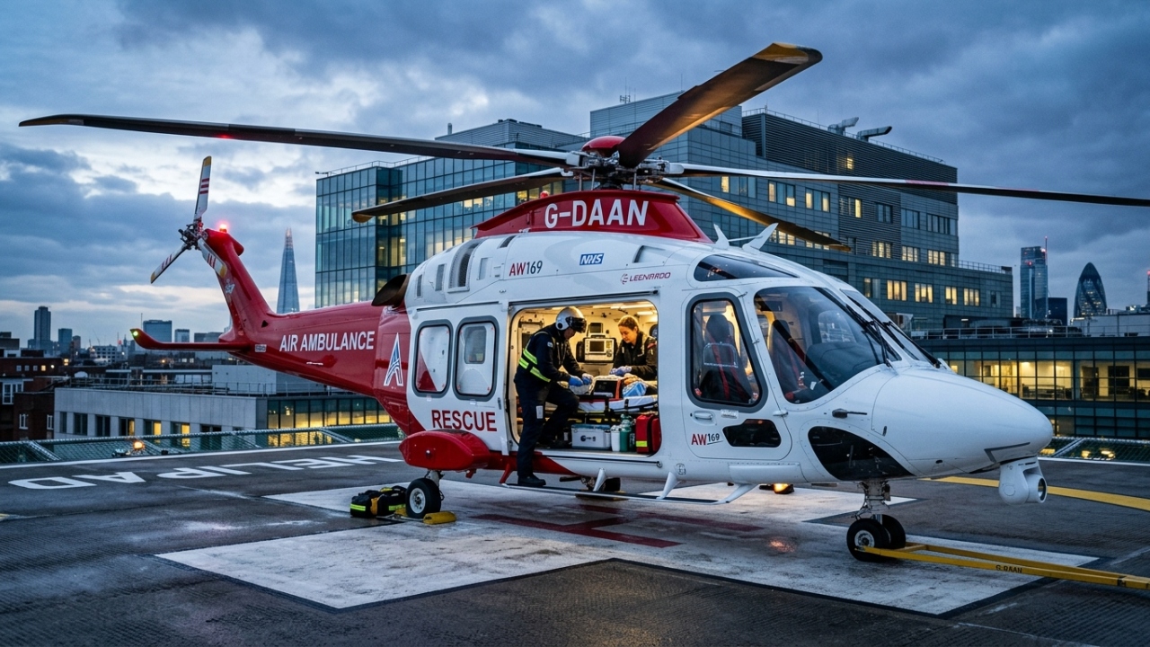 Integrando dois motores de alta performance, o helicóptero Agusta AW169 surge como um dos novos padrões para missões executivas e resgates globais