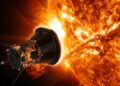 A sonda blindada que viaja a 692.000 km/h para mergulhar no Sol suportando temperaturas de 1.377°C