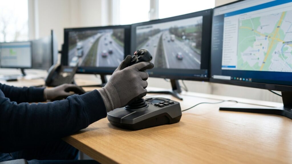 Sem cabine e sem volante o caminhão autônomo Einride Pod é controlado à distância por operadores de joystick e corta em 90% os custos logísticos