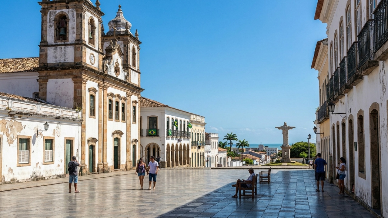 Fundada em 1590, a 4ª cidade mais antiga do Brasil tem a única praça filipina das Américas e um Cristo Redentor mais antigo que o do Rio