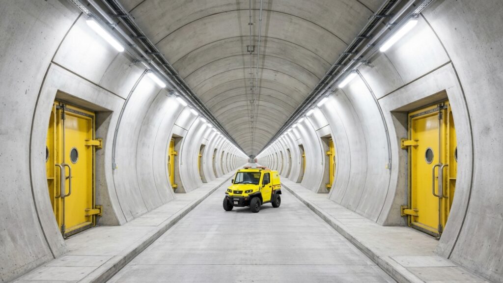 Com 50,45 km sob o Canal da Mancha o túnel que liga França e Reino Unido virou uma das maiores travessias subterrâneas do planeta