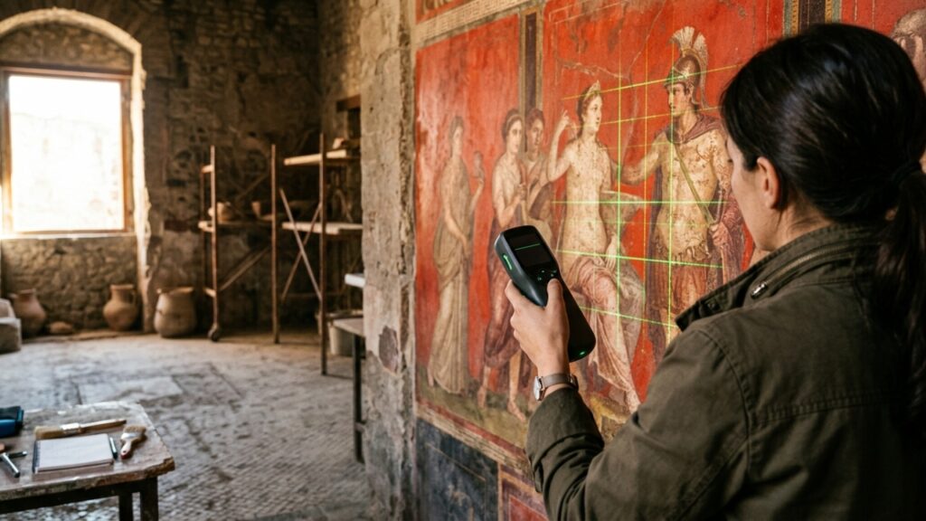 A cidade romana congelada por cinzas vulcânicas que ainda revela padarias, grafites e corpos quase 2 mil anos depois