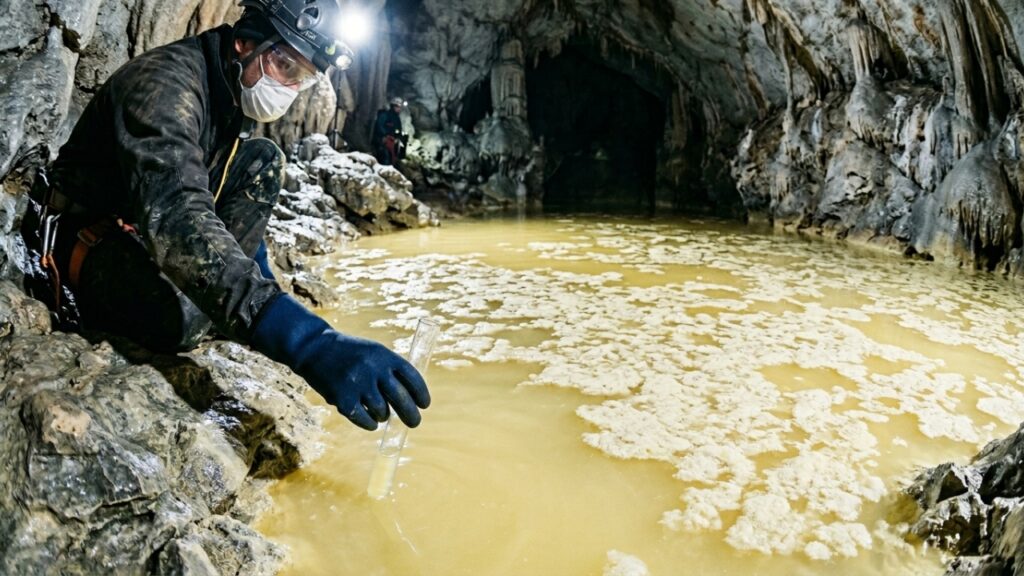 Cientistas descobrem ecossistema vibrante dentro de caverna selada há 5 milhões de anos com espécies que não existem no resto do mundo