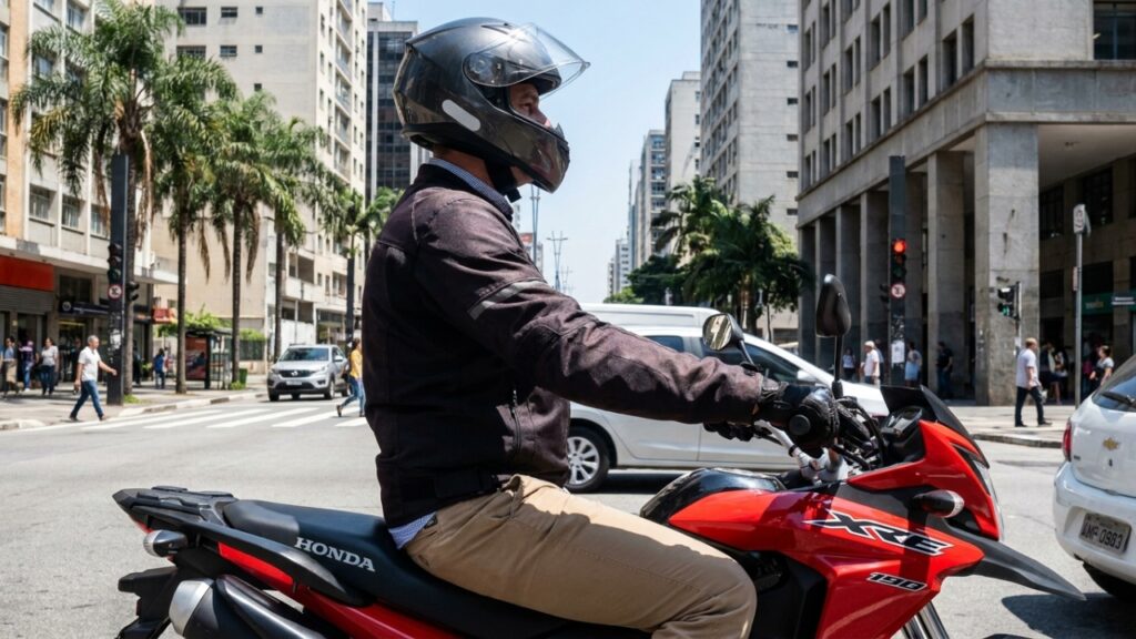 Visual de aventureira e motor de 190 cilindradas fazem esta Honda virar opção para quem pega asfalto ruim todo dia