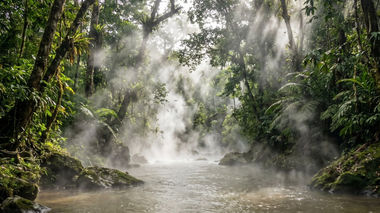 Com águas que atingem 90 graus na Amazônia peruana, o Shanay-Timpishka é o maior rio térmico do mundo a fluir longe de vulcões ativos