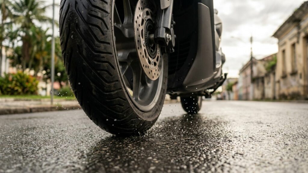 Scooter automática com tecnologia de cidade grande transforma o trânsito pesado em argumento para trocar a moto comum