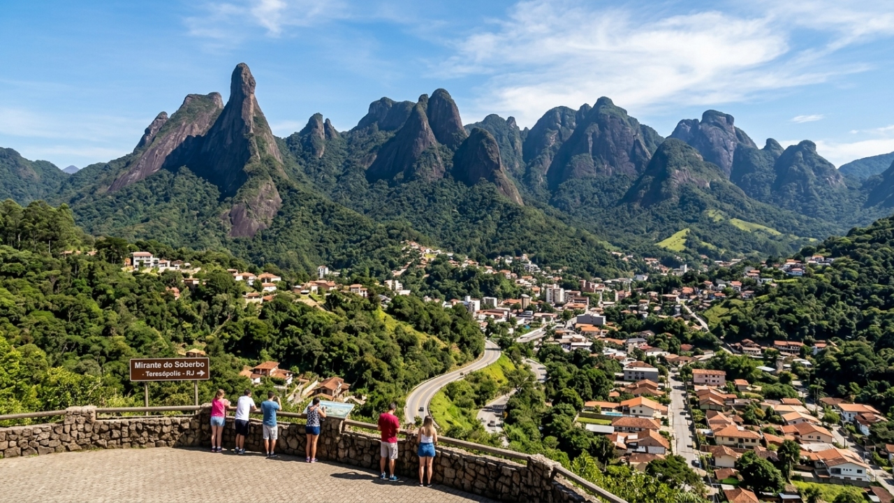A 95 km do Rio: a cidade serrana com clima de 17°C, Dedo de Deus de 1.692 metros e 5º lugar em qualidade de vida do estado