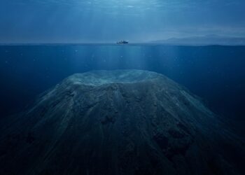 Maciço Tamu submerso aparece como vulcão gigante no Pacífico