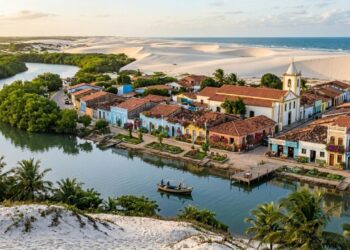 O Caribe Maranhense a 325 km da capital reúne o único delta em mar aberto das Américas e lagoas que enchem entre dezembro e julho