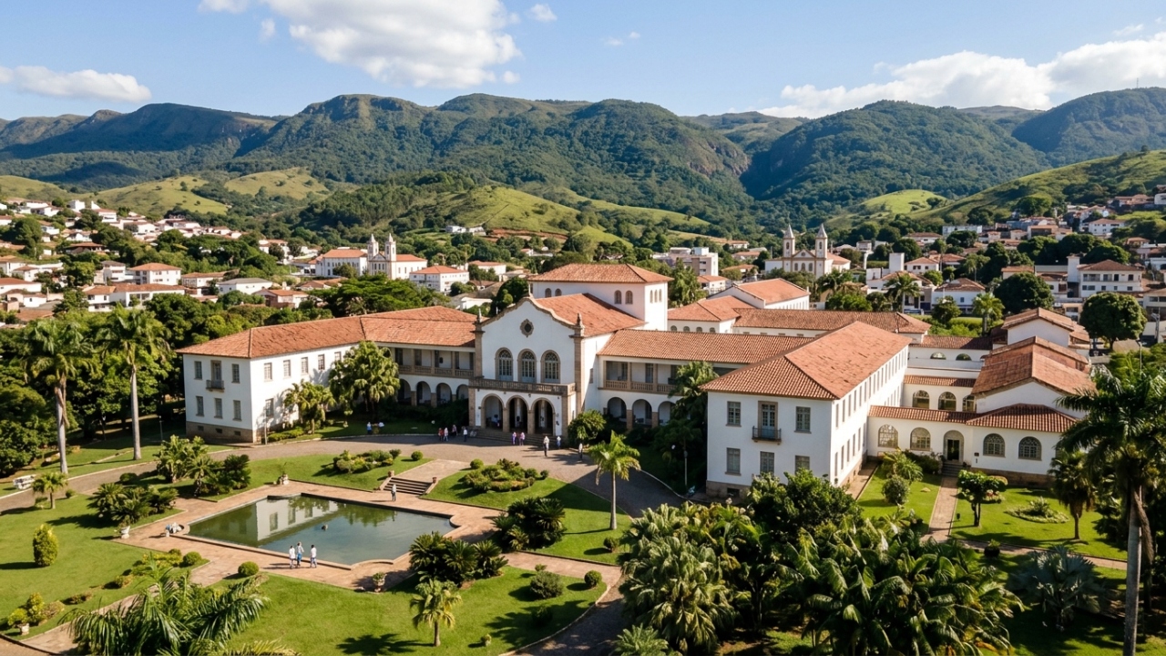 A cidade mineira que guarda 95% do nióbio do mundo e um castelo de 1944 encomendado por Getúlio Vargas