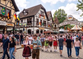 Fundada por 18 alemães em 1850, esta é a cidade mais segura do Brasil entre 200 mil e 500 mil habitantes e abriga a 2ª maior festa alemã do mundo